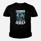 Legenden Geboren im Juli Kinder Tshirt, Schwarzes Drachen Design Tee