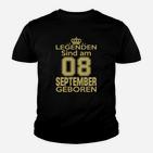 Legenden Sind Am 08 September Geboren Kinder T-Shirt
