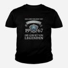 Leipzig 1967 Legenden Geburt Jubiläums-Kinder Tshirt, Vintage Design