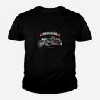 Live To Ride  Ride To Live Schwarz Rot Kinder T-Shirt