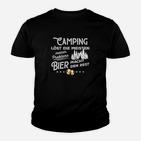 Löst Die Meisten Meiner Probleme Camping Kinder T-Shirt