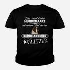 Lustiges Bernhardiner Glitzer Kinder Tshirt für Hundebesitzer, Hunde Fans