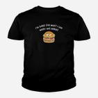Lustiges Burger Sorry Hungry Kinder Tshirt – Entschuldigung für Hungerworte