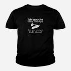 Lustiges Jetski-Fahrer Kinder Tshirt, Keine Therapie Spruch Design