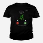 Lustiges Laufshirt Jogging Not Going - Ich Muss Gehen, Humorvoll für Sportmuffel Kinder Tshirt