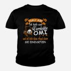 Lustiges Omi Kinder Tshirt: Verrückte Omi Spruch, Humorvolles Geschenk