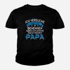 Lustiges Spruch Kinder Tshirt Ich komme nach meinem Papa, Kinder Humor Tee