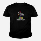 Lustiges Tetris Kinder Tshirt mit Spruch, Retro Gaming Fans