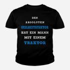 Lustiges Traktor Spruch Kinder Tshirt für Landwirte, Geilheitsfaktor Mann