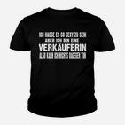 Lustiges Verkäuferin Kinder Tshirt So sexy sein Spruch, Mode für Damen