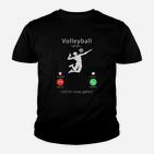 Lustiges Volleyball Anruf Witz Kinder Tshirt für Spieler und Fans