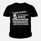 Lustiges Wander-Kinder Tshirt Schneckenherde im Sirup, Ideal für Wanderfreunde