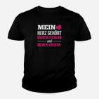 Mein Herz Gehört Meiner Familie Kinder T-Shirt