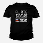 Meine Frau Ist Eine Verruckte Russin Kinder T-Shirt