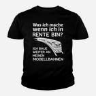 Modelleiensbahn Rente Nur Online- Kinder T-Shirt