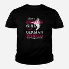 Nur Ein Bulgarisches Mädchen In Einer Deutschen Welt- Kinder T-Shirt