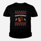 Oachkatzlschwoaf Lustiges Weihnachtspullover-Design Kinder Tshirt