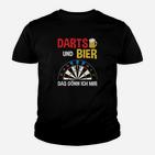 Optimized Darts und Bier Freizeit Kinder Tshirt, Motiv 'Das gönn ich mir' für Dartspieler