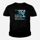 Optimized Opa Kinder Tshirt mit Bohrmaschinen Motiv, Lustiges Heimwerker Kinder Tshirt