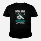 Papa  Tochter Nicht Immer Auge In Auge Kinder T-Shirt