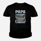 Papa Vorbild  Und Immer Da Vatertag Kinder T-Shirt
