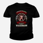 Personalisiertes Feuerwehr-Kinder Tshirt Sternzeichen Wassermann Motiv