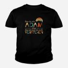 Personalisiertes Name Kinder Tshirt Adam Ding – Lustiges Motiv für Individualisten