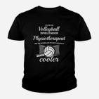 Physiotherapeut Volleyball Kinder T-Shirt