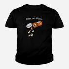 Pilen Des Glücks Französisch Bulldog Kinder T-Shirt