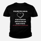 Polizisten Mama Mom  Police Mom Kinder T-Shirt