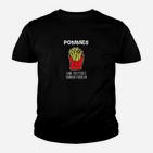 Pommes Sind Frittierte Sonnenstrahlen Kinder T-Shirt