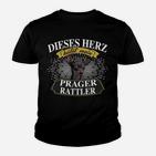 Prager Rattler Hütet Mein Herz Kinder T-Shirt