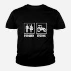 Problem Lösung Kinder Tshirt Herren, Offroad Buggy Design Lustig