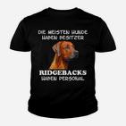 Rhodesianer Ridgeback Hund Damals Herren Kinder T-Shirt