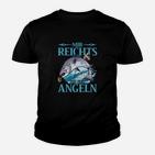 Richten Ich Geh Angeln Fisch Und Angler Kinder T-Shirt