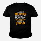 Richtige Mädchen Machen Judo Kinder T-Shirt