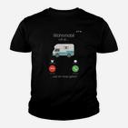 Rupfen Ein Camping-Auto- Kinder T-Shirt