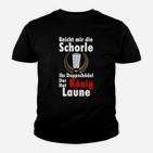 Schorle-König Lustiges Kinder Tshirt mit Spruch, Herren Illustrations-Tee