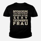 Schuldigung Sexy Tätowierte Frau Super-Kinder Tshirt für Männer