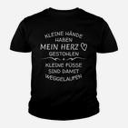 Schwarzes Kinder Tshirt, Süßer Spruch für Eltern & Großeltern, Herzerwärmend