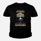 Slowenien Meine Wurzeln  Kinder T-Shirt