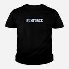 SUMFORCE Klassisches Logo Kinder Tshirt, Schwarz für Herren