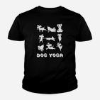 Süßer Yoga Hund Meditation Haustier Hundebesitzer Kinder T-Shirt