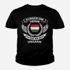 Ungarn-Therapie Kinder Tshirt, Patriotisches Design für Stolze Ungarn