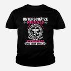 Unterschüchze Niemals Krankensschweder Kinder T-Shirt