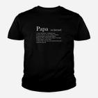 Vatertag Geburtstag Papa T- Kinder T-Shirt