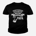 Vatertag Kinder Tshirt Wichtiger Titel Papa, Lustig mit Motorrad-Design