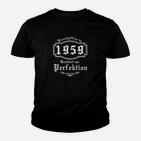 Vintage 1959 Perfektion Kinder Tshirt, Retro Geburtsjahr Design Tee