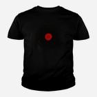 Vinyl Schallplatten Design Kinder Tshirt in Schwarz, Retro Musik Tee