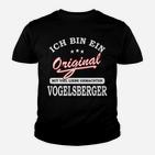 Vogelsberger Original Kinder Tshirt mit Liebe Gemacht Aufdruck